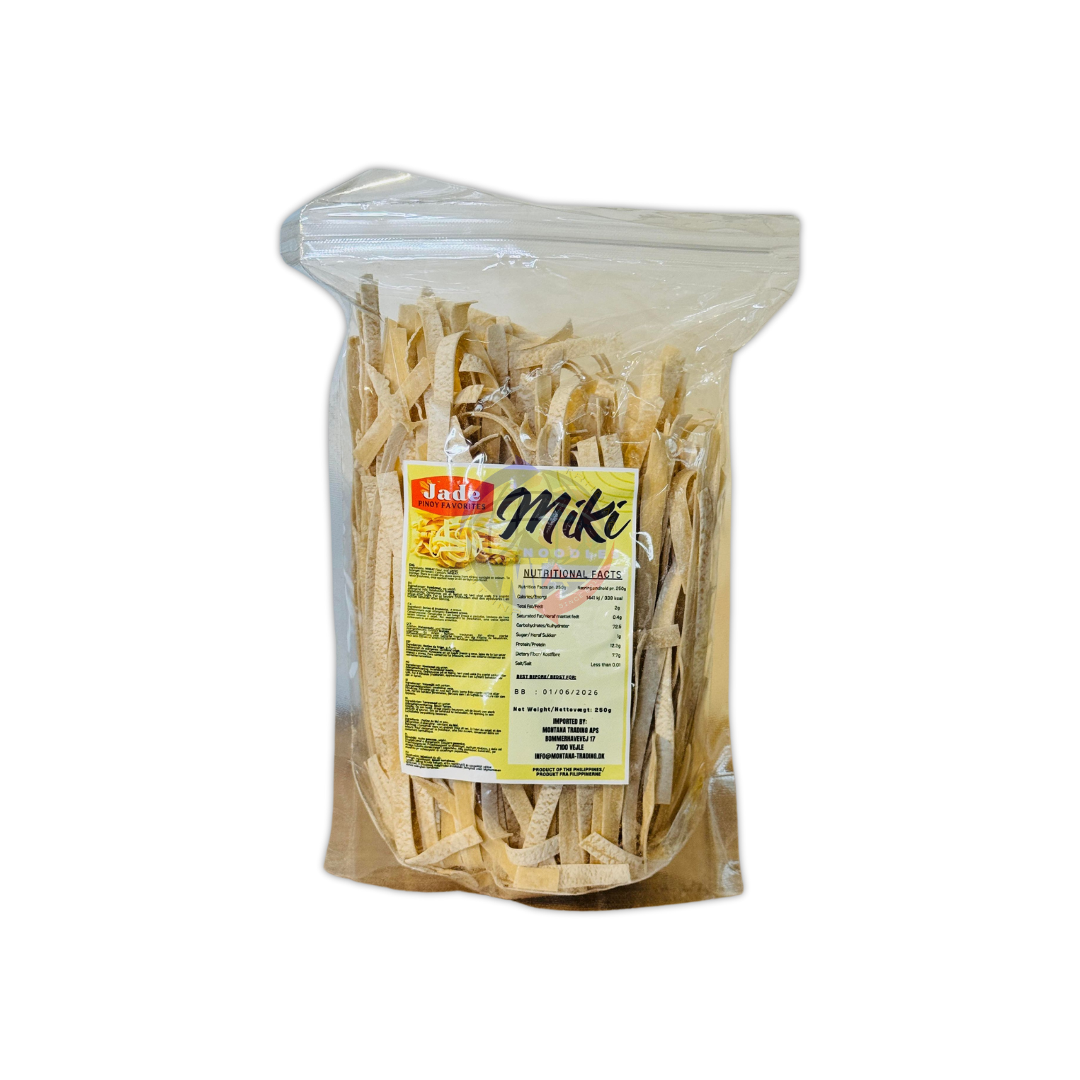 Jade Miki Plain Noodles 250g (x30)