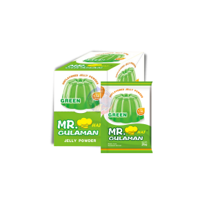 Mr. Hat Gulaman Green 10x25g (x10)