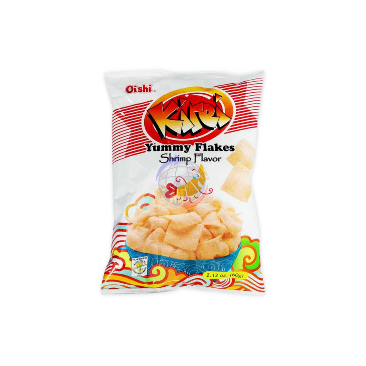 Oishi Kirei Yummy Flakes 60g (x30) - Chips & Snacks - Montana Trading ApS