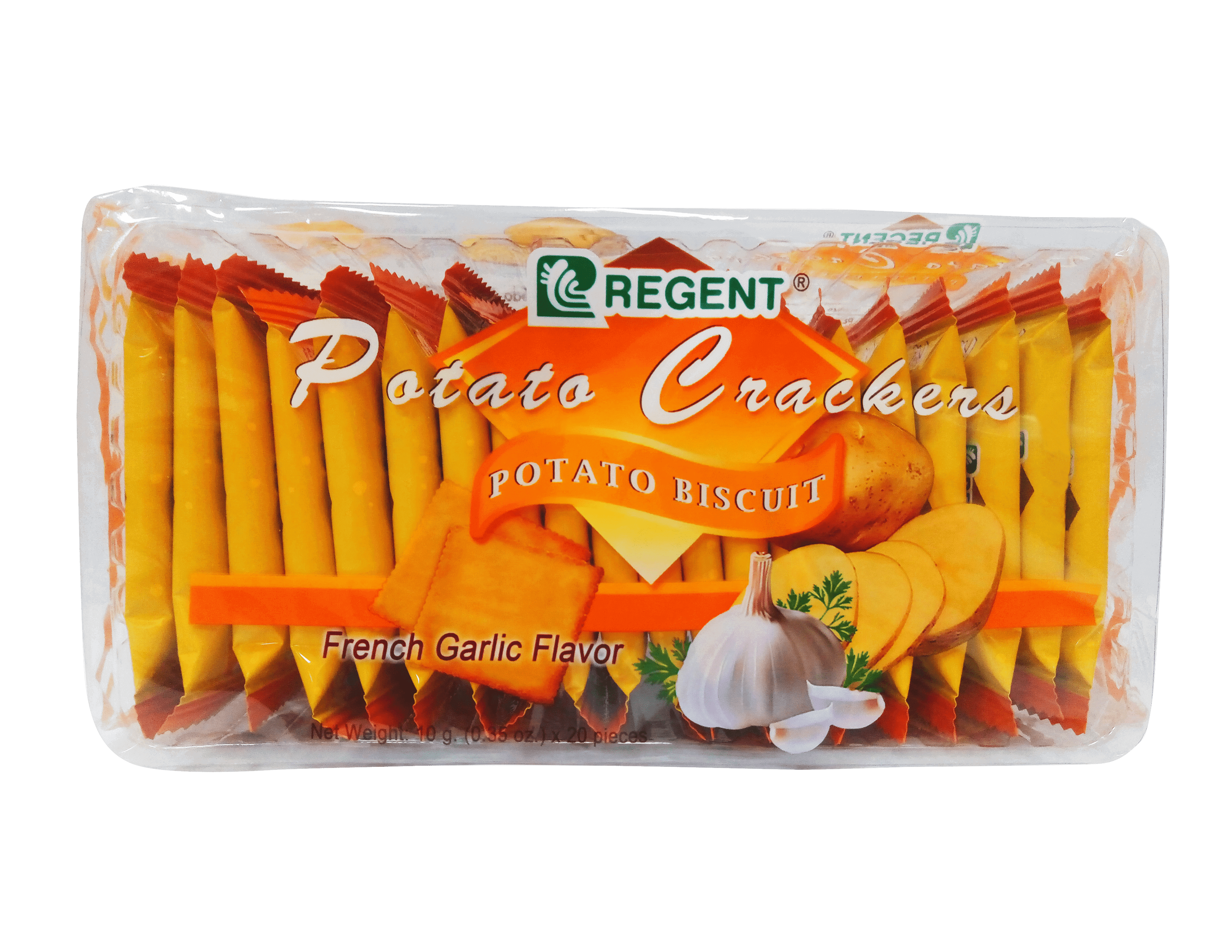 Regent Potato Biscuit French Garlic Flavor 20x10g (x12)