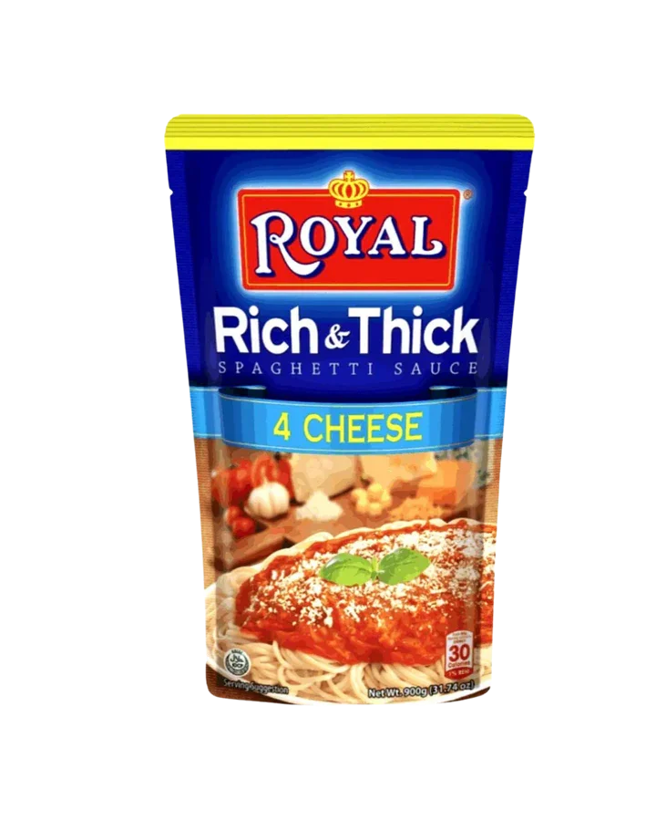 Royal Spaghetti Sauce 4 Cheese 900g (x12)